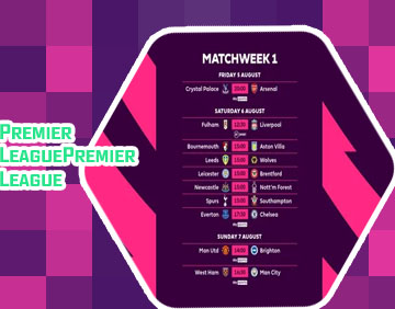 Barclays premier league fixtures and results