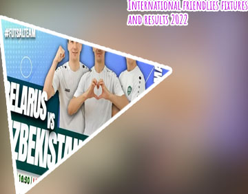 Today international friendly match